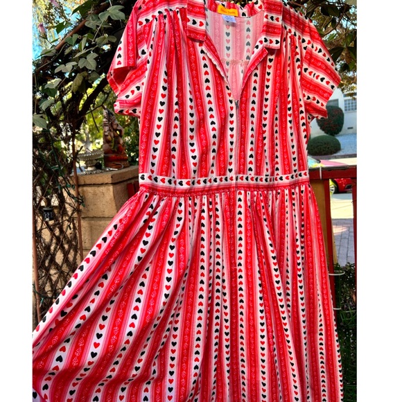 Bernie Dexter Queen Of Hearts Dress 4X NWT - Picture 6 of 6